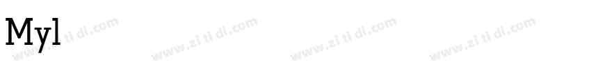 Mylodon Light字体转换